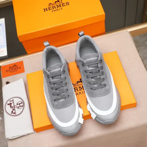 Replica Hermes Casual Shoes For Men #1423068 $82.00 USD for Wholesale