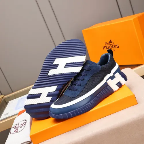 Replica Hermes Casual Shoes For Men #1423069 $82.00 USD for Wholesale