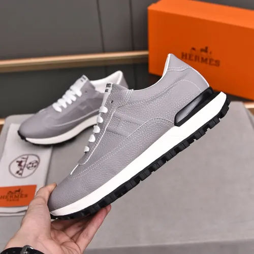Replica Hermes Casual Shoes For Men #1423072 $80.00 USD for Wholesale