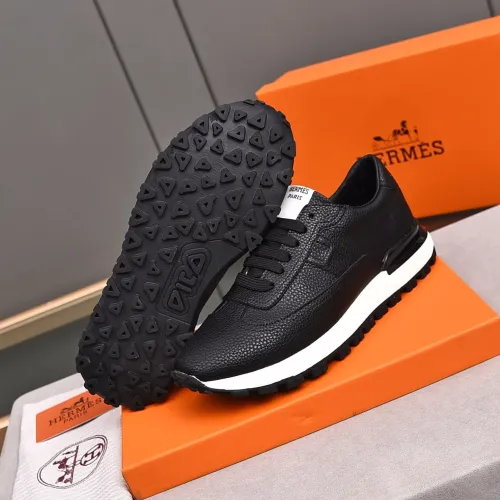 Replica Hermes Casual Shoes For Men #1423074 $80.00 USD for Wholesale