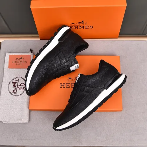 Replica Hermes Casual Shoes For Men #1423074 $80.00 USD for Wholesale