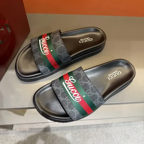 Gucci Slippers For Men #1423124 $52.00 USD, Wholesale Replica Gucci Slippers