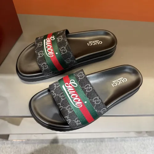 Replica Gucci Slippers For Men #1423125 $52.00 USD for Wholesale