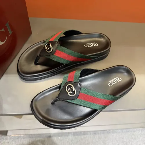 Replica Gucci Slippers For Men #1423128 $52.00 USD for Wholesale