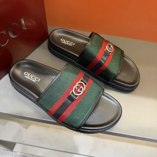 Replica Gucci Slippers For Men #1423129 $52.00 USD for Wholesale