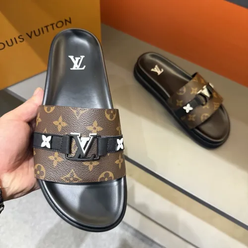Replica Louis Vuitton Slippers For Men #1423130 $52.00 USD for Wholesale
