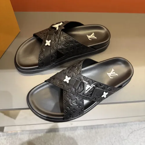 Replica Louis Vuitton Slippers For Men #1423137 $52.00 USD for Wholesale