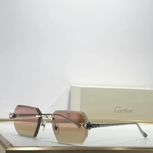Cartier AAA Quality Sunglassess #1423153 $80.00 USD, Wholesale Replica Cartier AAA Quality Sunglassess