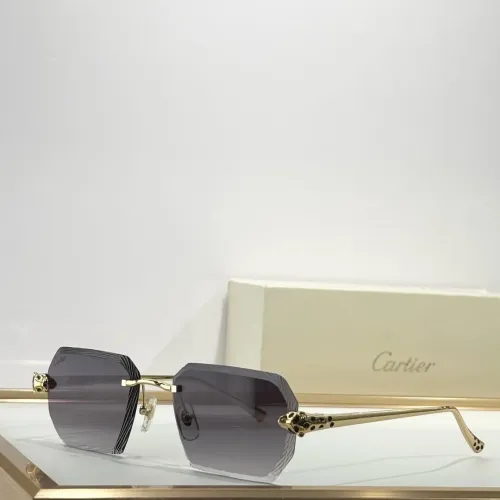 Cartier AAA Quality Sunglassess #1423160 $80.00 USD, Wholesale Replica Cartier AAA Quality Sunglassess