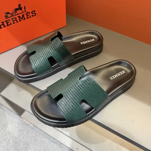 Hermes Slippers For Men #1423169 $52.00 USD, Wholesale Replica Hermes Slippers