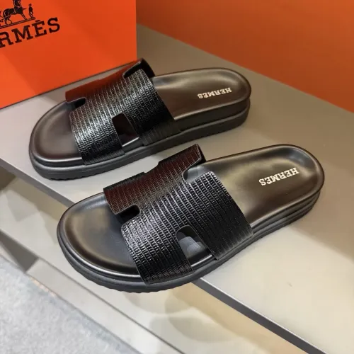Hermes Slippers For Men #1423171 $52.00 USD, Wholesale Replica Hermes Slippers
