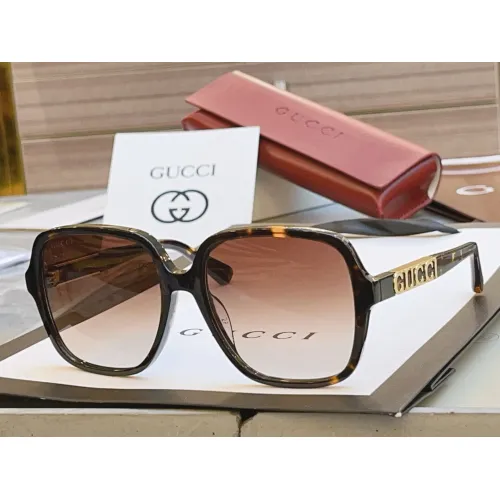 Gucci AAA Quality Sunglasses #1423182 $56.00 USD, Wholesale Replica Gucci AAA Quality Sunglasses