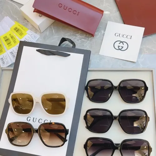 Replica Gucci AAA Quality Sunglasses #1423183 $56.00 USD for Wholesale