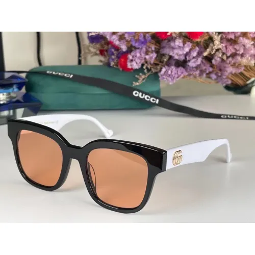 Gucci AAA Quality Sunglasses #1423184 $56.00 USD, Wholesale Replica Gucci AAA Quality Sunglasses