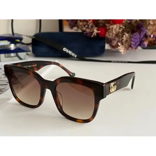Gucci AAA Quality Sunglasses #1423185 $56.00 USD, Wholesale Replica Gucci AAA Quality Sunglasses