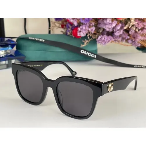Gucci AAA Quality Sunglasses #1423188 $56.00 USD, Wholesale Replica Gucci AAA Quality Sunglasses