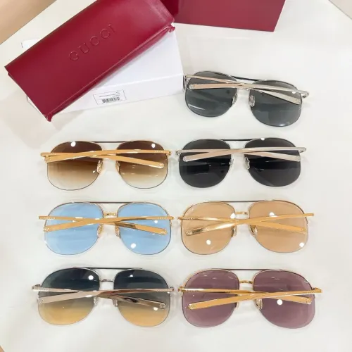 Replica Gucci AAA Quality Sunglasses #1423192 $60.00 USD for Wholesale