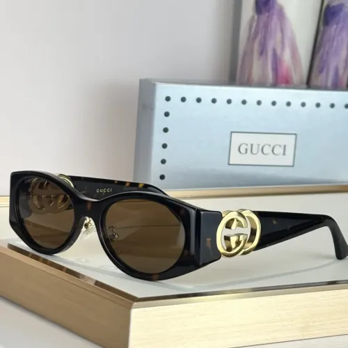 Gucci AAA Quality Sunglasses #1423206 $60.00 USD, Wholesale Replica Gucci AAA Quality Sunglasses