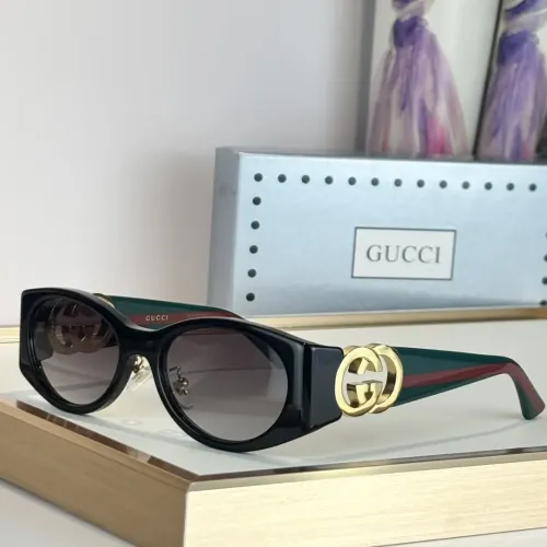 Gucci AAA Quality Sunglasses #1423207 $60.00 USD, Wholesale Replica Gucci AAA Quality Sunglasses