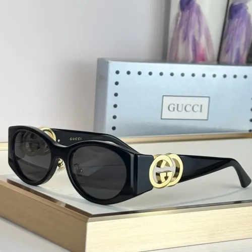 Gucci AAA Quality Sunglasses #1423209 $60.00 USD, Wholesale Replica Gucci AAA Quality Sunglasses