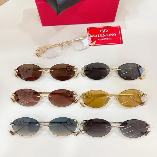 Replica Valentino AAA Quality Sunglasses #1423270 $60.00 USD for Wholesale