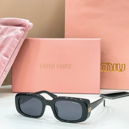 MIU MIU AAA Quality Sunglasses #1423325 $60.00 USD, Wholesale Replica MIU MIU AAA Sunglasses