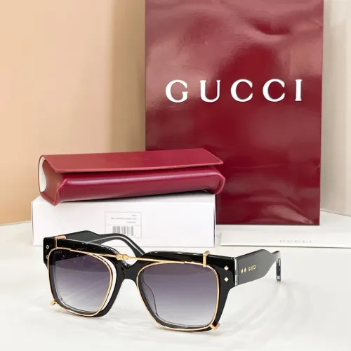 Gucci AAA Quality Sunglasses #1423335 $72.00 USD, Wholesale Replica Gucci AAA Quality Sunglasses