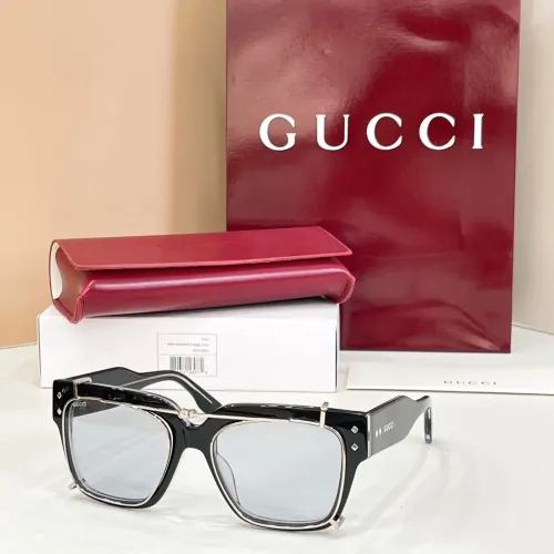 Gucci AAA Quality Sunglasses #1423337 $72.00 USD, Wholesale Replica Gucci AAA Quality Sunglasses