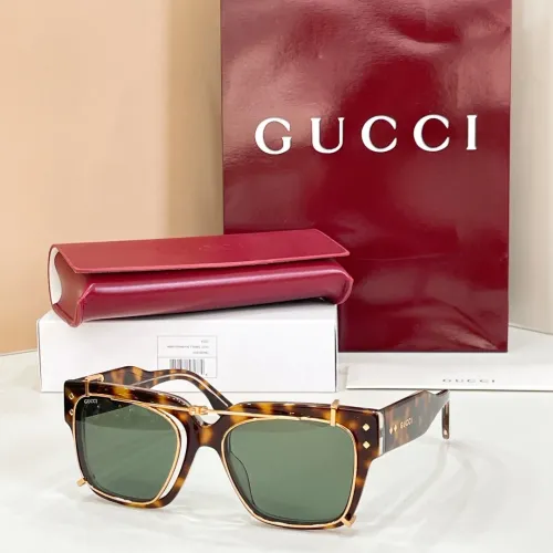 Gucci AAA Quality Sunglasses #1423339 $72.00 USD, Wholesale Replica Gucci AAA Quality Sunglasses