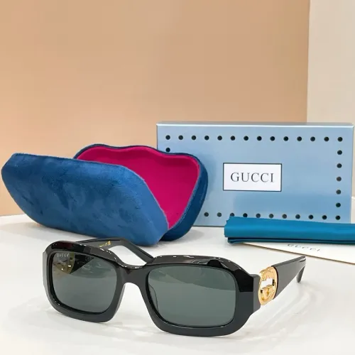 Gucci AAA Quality Sunglasses #1423341 $60.00 USD, Wholesale Replica Gucci AAA Quality Sunglasses