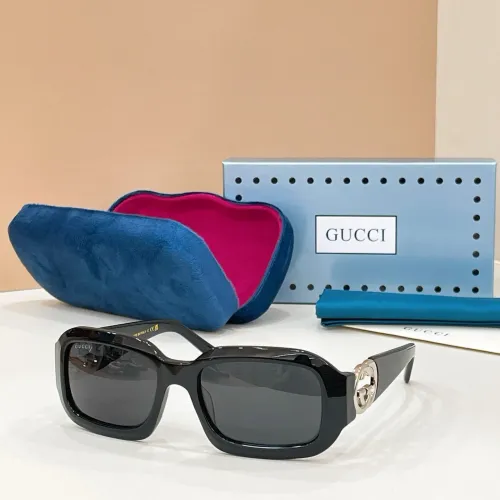 Gucci AAA Quality Sunglasses #1423342 $60.00 USD, Wholesale Replica Gucci AAA Quality Sunglasses