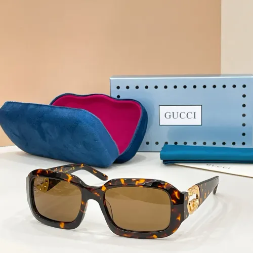 Gucci AAA Quality Sunglasses #1423345 $60.00 USD, Wholesale Replica Gucci AAA Quality Sunglasses