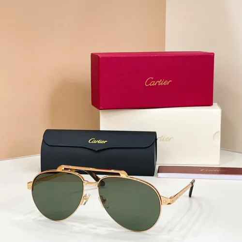 Cartier AAA Quality Sunglassess #1423382 $60.00 USD, Wholesale Replica Cartier AAA Quality Sunglassess
