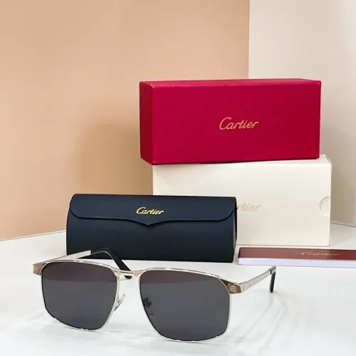 Cartier AAA Quality Sunglassess #1423391 $60.00 USD, Wholesale Replica Cartier AAA Quality Sunglassess