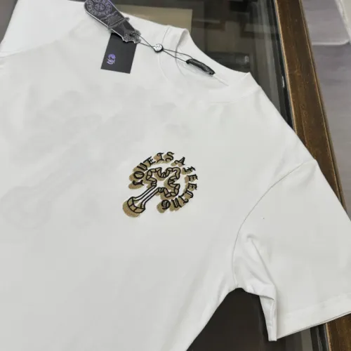 Replica Chrome Hearts T-Shirts Short Sleeved For Unisex #1423442 $32.00 USD for Wholesale