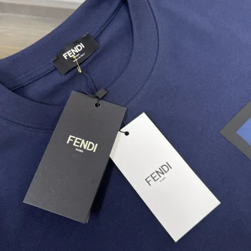 Replica Fendi T-Shirts Short Sleeved For Unisex #1423448 $32.00 USD for Wholesale