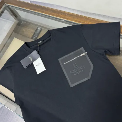 Replica Fendi T-Shirts Short Sleeved For Unisex #1423449 $32.00 USD for Wholesale