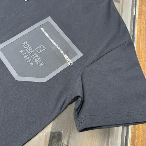 Replica Fendi T-Shirts Short Sleeved For Unisex #1423449 $32.00 USD for Wholesale