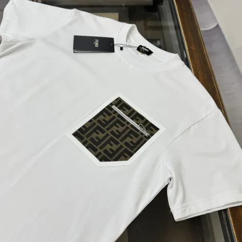 Replica Fendi T-Shirts Short Sleeved For Unisex #1423456 $32.00 USD for Wholesale