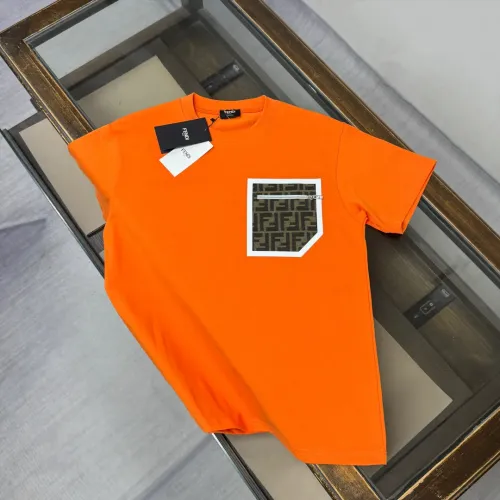 Fendi T-Shirts Short Sleeved For Unisex #1423457 $32.00 USD, Wholesale Replica Fendi T-Shirts