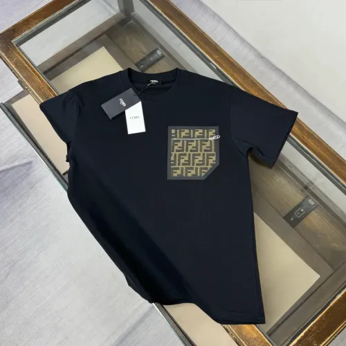 Fendi T-Shirts Short Sleeved For Unisex #1423458 $32.00 USD, Wholesale Replica Fendi T-Shirts
