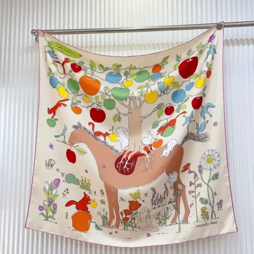 Hermes Silk Squares #1423640 $72.00 USD, Wholesale Replica Hermes Scarf