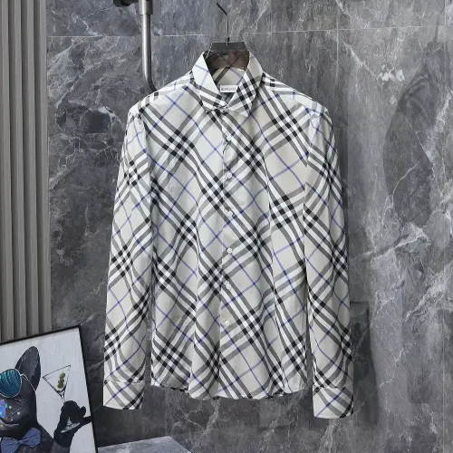 Burberry Shirts Long Sleeved For Men #1423661 $42.00 USD, Wholesale Replica Burberry Shirts