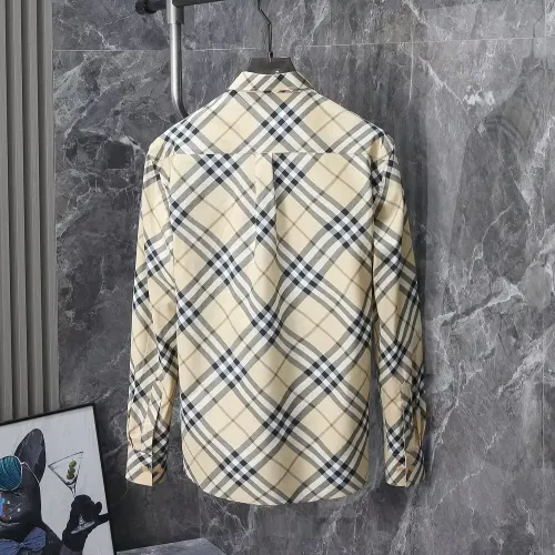 Replica Burberry Shirts Long Sleeved For Men #1423662 $42.00 USD for Wholesale