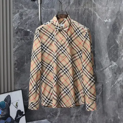 Burberry Shirts Long Sleeved For Men #1423663 $42.00 USD, Wholesale Replica Burberry Shirts