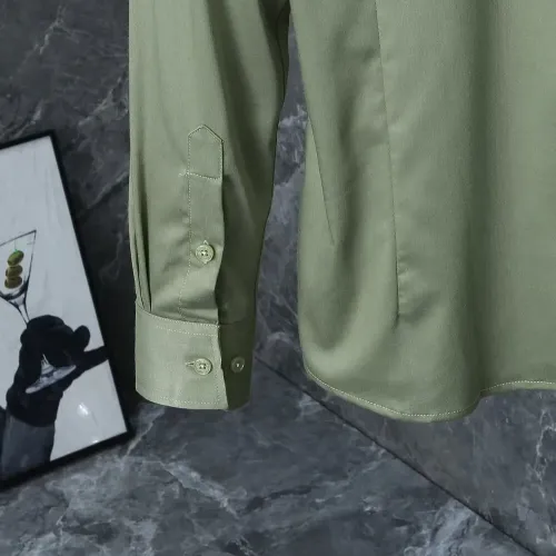 Replica Burberry Shirts Long Sleeved For Men #1423667 $40.00 USD for Wholesale