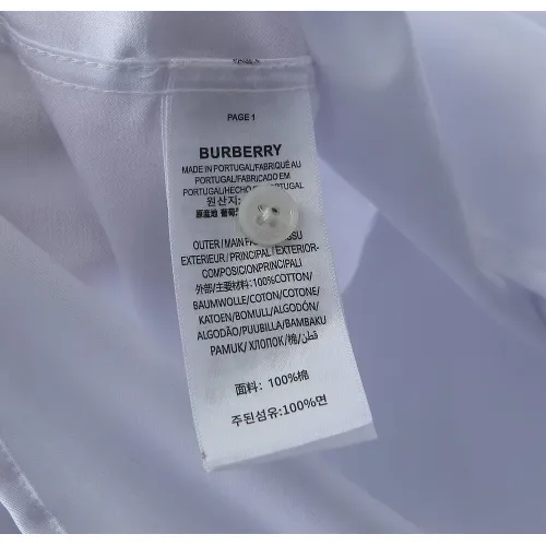 Replica Burberry Shirts Long Sleeved For Men #1423684 $40.00 USD for Wholesale