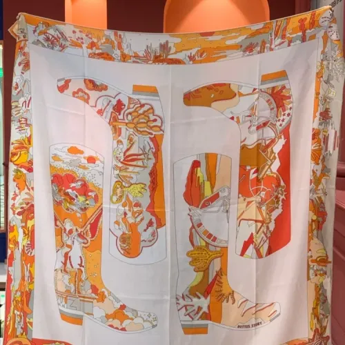 Hermes Silk Squares #1423690 $85.00 USD, Wholesale Replica Hermes Scarf