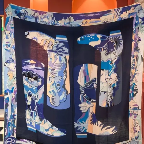Hermes Silk Squares #1423691 $85.00 USD, Wholesale Replica Hermes Scarf