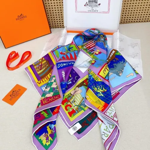 Replica Hermes Silk Squares #1423698 $64.00 USD for Wholesale